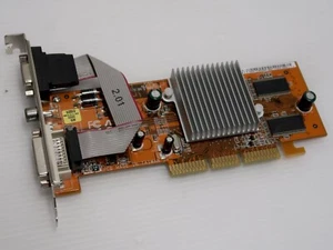 ATI Radeon 9250 128MB DDR, AGP 8x, Asus V9250/TD/128M/A, TESTED AND WORKING! - Picture 1 of 5