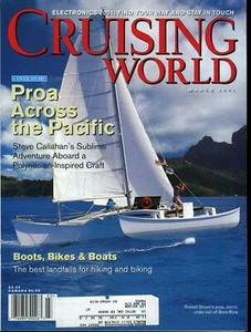 Cruising World Magazine March 2001 Hiking, Cycling & Sailing, Electronics 2001 - Picture 1 of 3