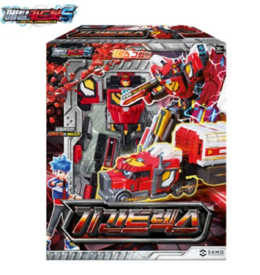 Metal Cardbot S GIGANT REX Transformation Trailer Truck Action Figure toy/korea - Image 1 of 4