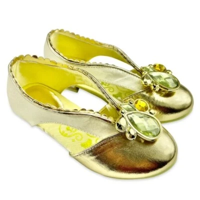 Disney Store Tiana Princess & the Frog Costume Shoes Dress Up Girls Gem Sparkle - Image 1 of 4