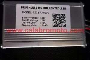 Centralinacontroller E BIKE BICIELETTRICA X032-AA007C 3 5 001A BRUSHLESSMOTOR - Imagen 1 de 1