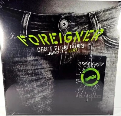 Foreigner – Can't Slow Down When It's Live! 2 x LP Album vinyl record 2014 rock - Image 1 of 4