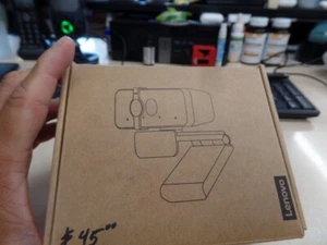 Brand New Not Sealed Lenovo Essential 2MP Full HD Webcam - Black (4XC1B34802) - Photo 1/7