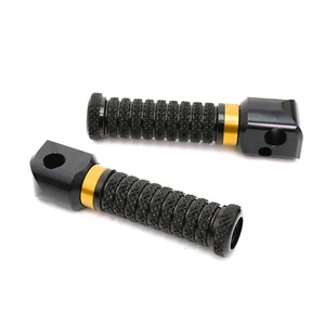 RRING Gold Grip Rear Foot Pegs For Ducati Monster 600/620 / Dark All Year - Picture 1 of 4