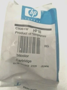 Original HP 93 Tri Color C9361WN NEU Tintenpatrone Computer Drucker abgelaufen - Bild 1 von 2