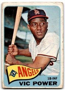 1965 Topps Vic Power Baseball Cards #442