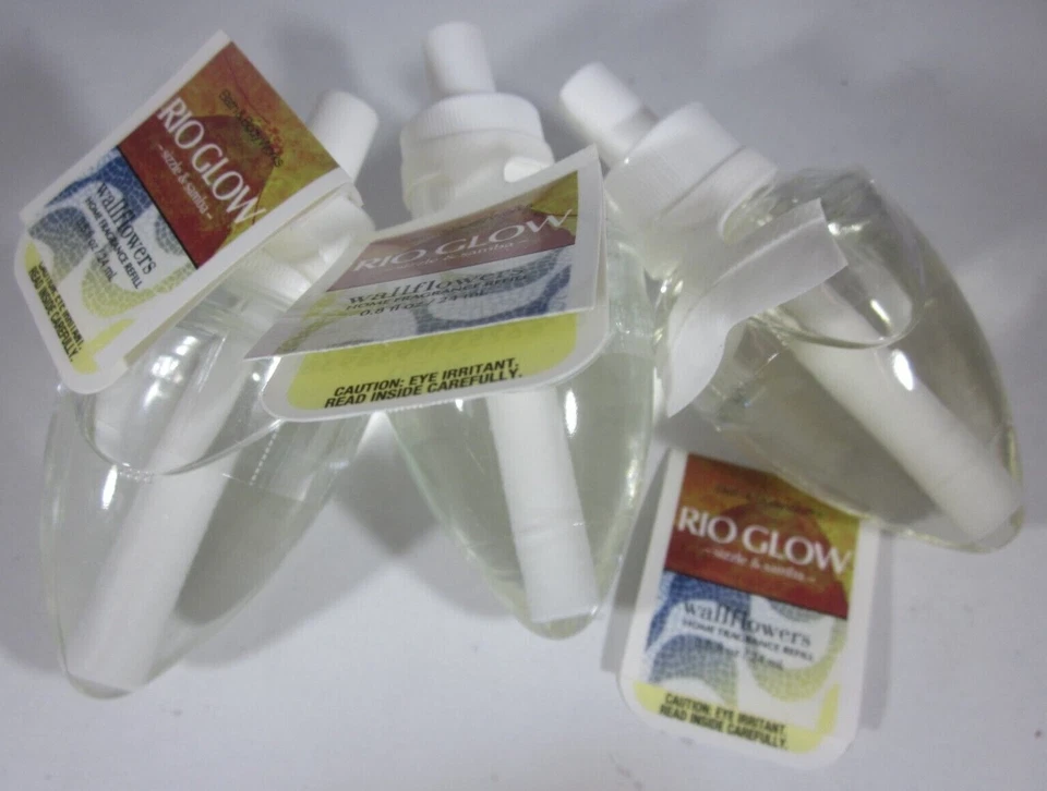 Rio Glow Wallflower Fragrance Bulb Bath Body Works tropical fruity mango