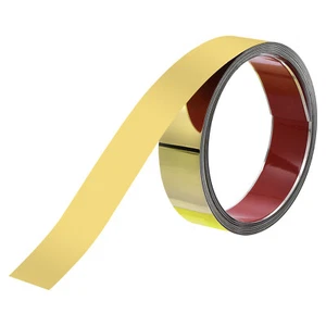 Flexible Molding Trim Self Adhesive 16.4Ft x 1.6in Wall Trim Ceiling Edge Gold - Picture 1 of 7