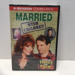 Married with Children Seasons 3 and 4 DVD BRAND NEW. Ed O’Neil, Applegate, Sagal - Picture 1 of 2