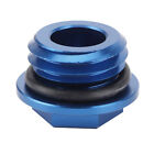 (Blue)Oil Screw Cover Lightweight 6061 T6 Aluminum Oil Cap For TC 85