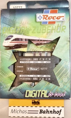 Roco 10777 Digital Signalmodul spurneutral OVP HE2 å - Image 1 of 2