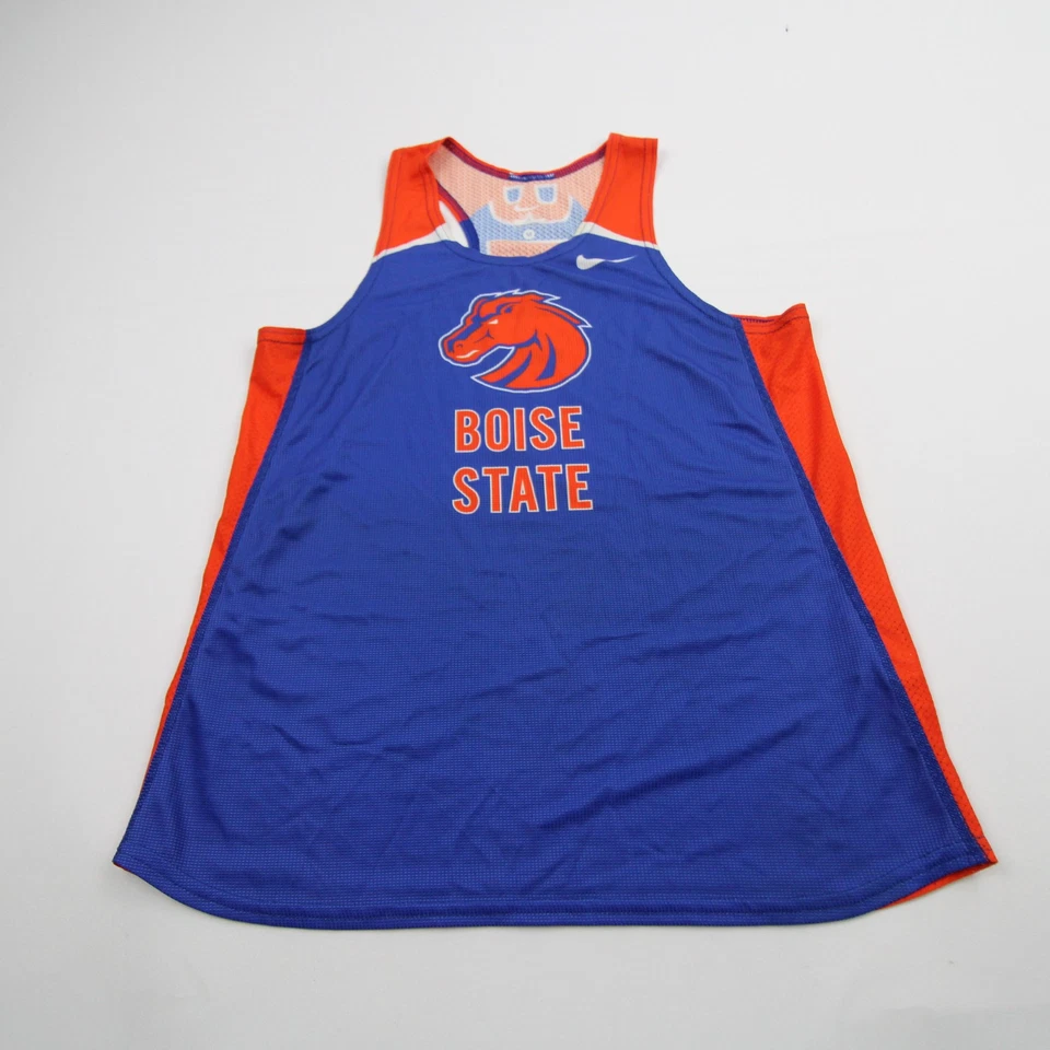Boise State Broncos Nike Sleeveless Shirt Women's Blue/Orange Used - Image 1 of 1