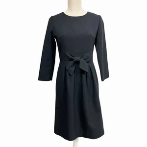 Strawberry Fields STRAWBERRY-FIELDS One Piece Knee Length Ribbon Navy Used a1d9f - Picture 1 of 8