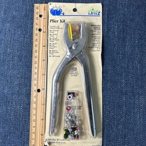 Kit de alicates de alta resistencia Dritz vintage con ojales a presión NUEVO SELLADO - Imagen 1 de 9