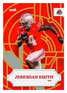 Fútbol atemporal ONIT 2025 - Jeremiah Smith #SG-5 SSP - Ohio State Buckeyes - Imagen 1 de 3