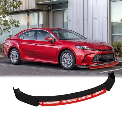 Kits de divisor de alerón labial de barbilla para parachoques delantero de automóvil de 3 piezas para Toyota Camry SE XSE LE Foto 1 de 4