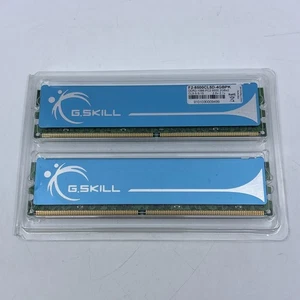Kit 4 Go (2 x 2 Go) G.Skill F2-8500CL5D-4 Go PC DDR2 1066 de bureau DIMM PC2-8500U RAM - Photo 1/7