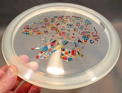 💥Discraft LE Uli Cryztal Raptor Head Clear & WonderBread Flipfoil 173,48 gramos Foto 1 de 4