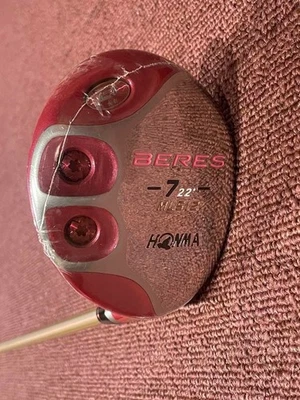 Beres de golfe femininas HONMA ML512 7W Fairway Wood Flex-L 2S ARMRQ UD40 sem H/C não usadas - Imagem 1 de 4