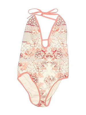 Traje de baño Warehouse para mujer marfil cubierta 4 Foto 1 de 2