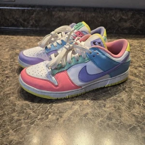 Damen Nike Dunk Low Gr. 7 Pastel Carnival - Bild 1 von 9