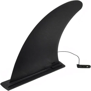 Surf Board Fin 9" Inflatable Paddleboard Replacement for Large, black - Picture 1 of 4
