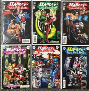 Harley's Little Black Book #1-6 Complete Series DC Comics 2017 Harley Quinn DC - Picture 1 of 2