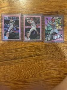 Lot Of 9 2019-2022 Donruss Pink Refractor Cards - Picture 1 of 3