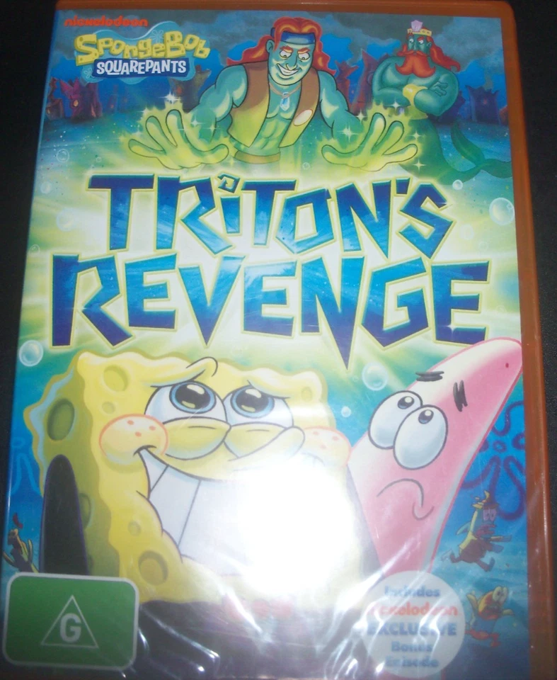 Spongebob Squarepants Triton's Revenge  (Australia Region 4) DVD - New - Image 1 of 1