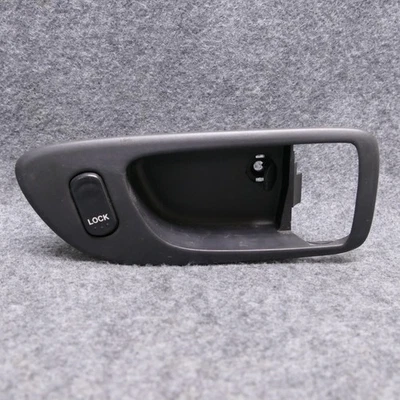 2006-2010 Mazda 5 RH Front Inner Door Handle Bezel Cup Lock Switch Black 78822 - Image 1 of 4