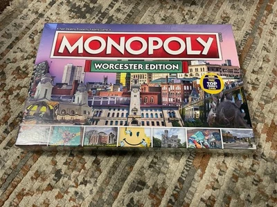 Monopoly WORCESTER Edition Board Game NEW AND SEALED UP HASBRO - Image 1 of 2