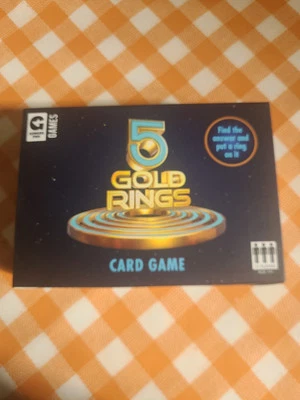 5 Gold Rings Card Game - Image 1 of 2