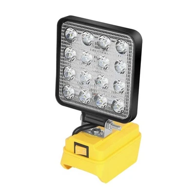 For Dewalt 18V Battery LED Work Light USB Torch Camping Workshop Flashlights - Image 1 of 4