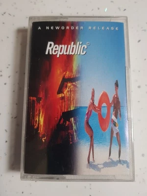 New Order  Republic   - Cassette Tape  1993 - Image 1 of 4