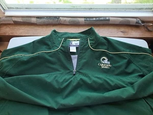 Colorado State Rams Russel 1/4 Zip Pullover Jacket 4XL XXXXL with Pockets - Picture 1 of 10