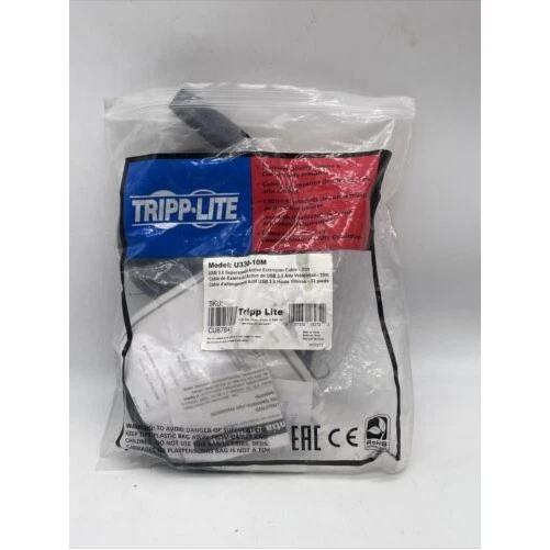 EATON TRIPP LITE SERIES MASTER-POWE U330-15M 15M USB EXTENSION CABLE USB M/F SUP - Image 1 of 1