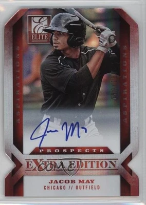 2013 Elite Extra Edition Aspirations Die-Cut Signatures /100 Jacob May #151 Auto - Image 1 of 2