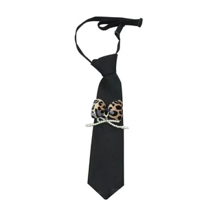 Fashionable Imitation Pearls Adorned Bows Tie Adjustable Bows Tie For Women - Picture 1 of 8