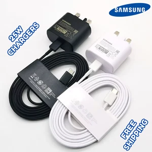 25W Super Fast Charger & Cable For Samsung Galaxy A16 A15 A35 A55 A14 A34 A54 UK - Picture 1 of 13