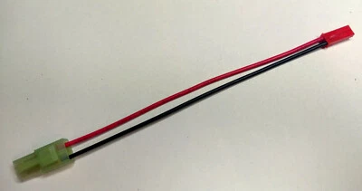 JST/BEC Stecker auf Mini-Tamiya Stecker Adapterkabel  Akku Adapter Ladeadapter - Bild 1 von 3