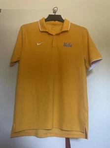UCLA Bruins Blue Nike Polo Shirt Size Large (slight Stitch) - Picture 1 of 8