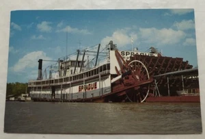 The "Showboat" Sprague, Vicksburg, Mississippi. Postcard (P2) - Picture 1 of 2
