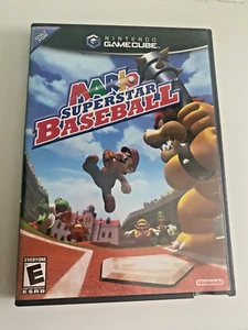 Mario Superstar Baseball Nintendo GameCube (2005) - Authentic, Tested CIB - Picture 1 of 4