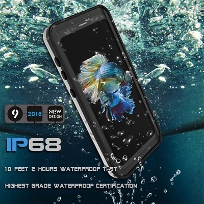 Funda Impermeable para iPhone 13/12 Pro Max/11 Resistente Agua Suciedad A Prueba de Golpes Foto 1 de 4