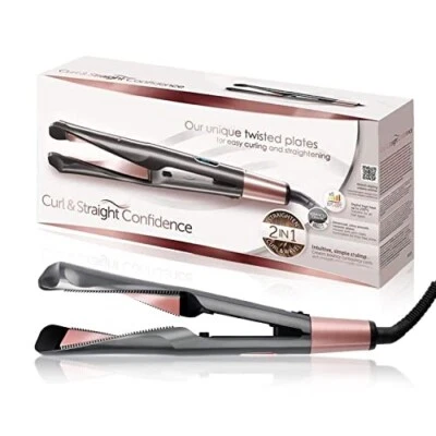 Piastra Capelli Curl & Straight Design 2 in 1 Semplice ed Intuitivo - Immagine 1 di 4