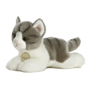 MiYoni Graue Katze Aurora World Stofftier Plüschtier 10813 - Picture 1 of 2