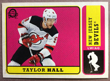 2018-19 O-Pee-Chee Box Retro Bottom Taylor Hall New Jersey Devils