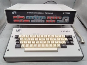 HAL CT2200 Communications Terminal + KB-2100 CW & RTTY Keyboard & Original Boxes - Zdjęcie 1 z 14