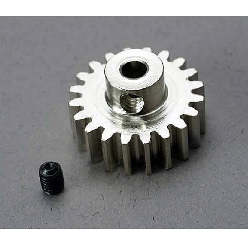 Metal Pinion Gear + Grain 21T Teeth 32DP Ø3Mm Replacement Traxxas 3951 - Image 1 of 1