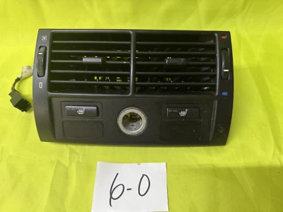 BMW X5 2002-06 consola central trasera aire acondicionado ventilación aire acondicionado con controles de asiento térmico OEM Foto 1 de 4